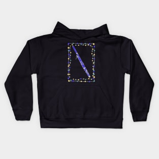 Christmas Bassoon Kids Hoodie